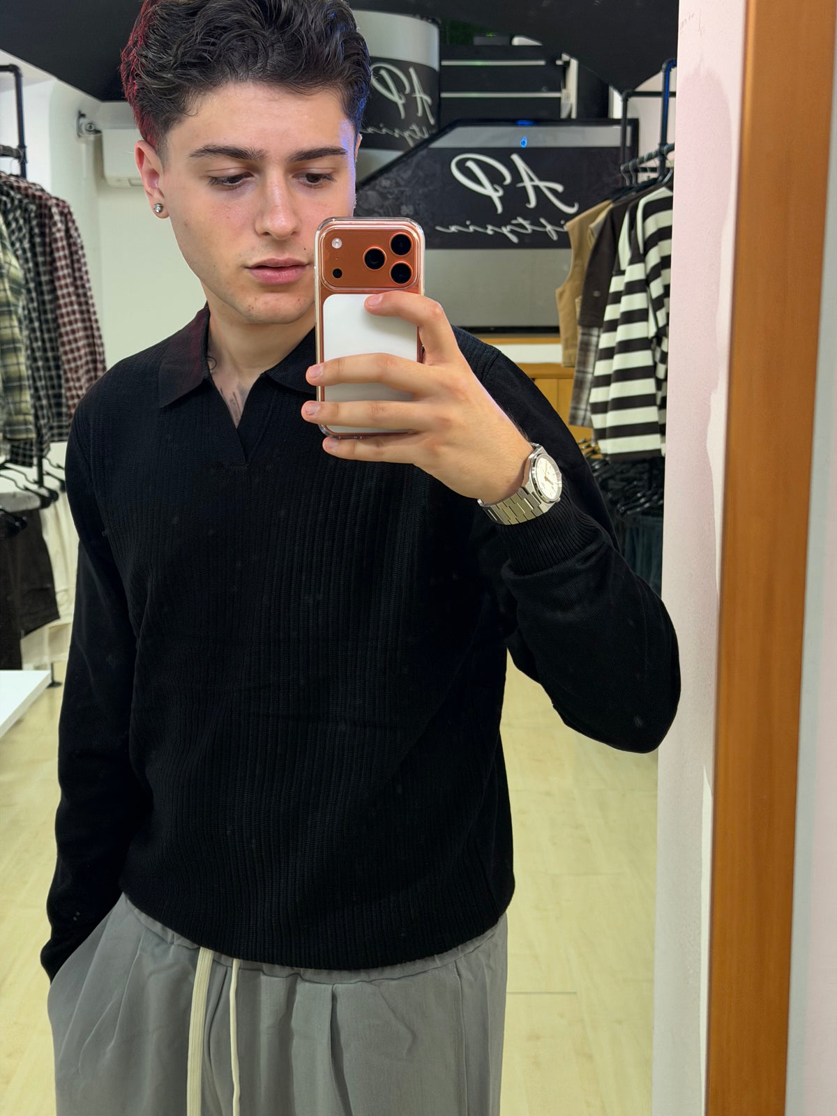 Polo collo V