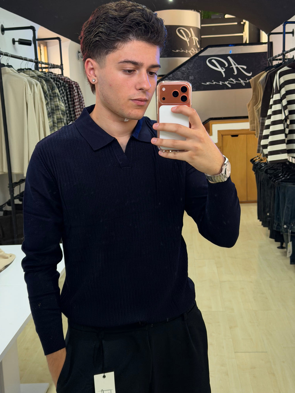 Polo collo V