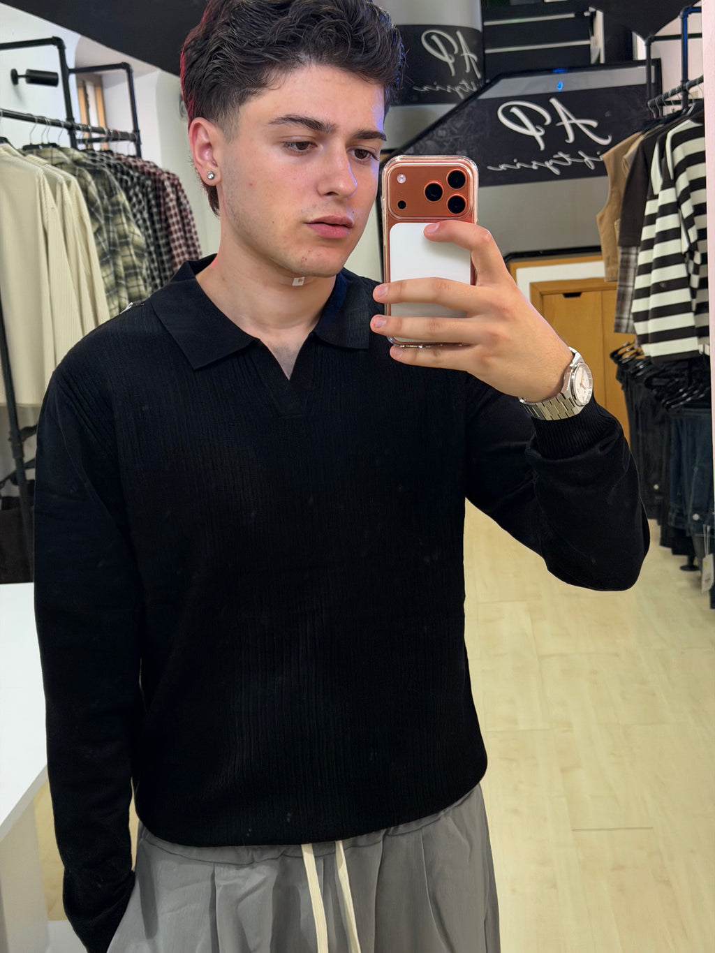 Polo collo V