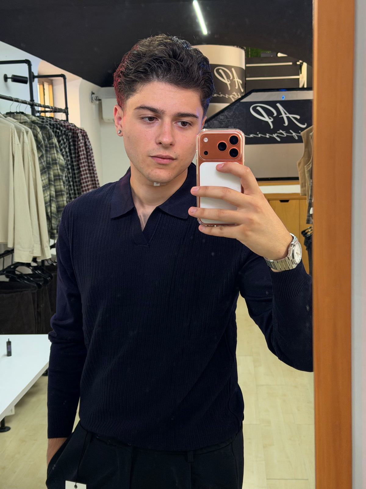 Polo collo V